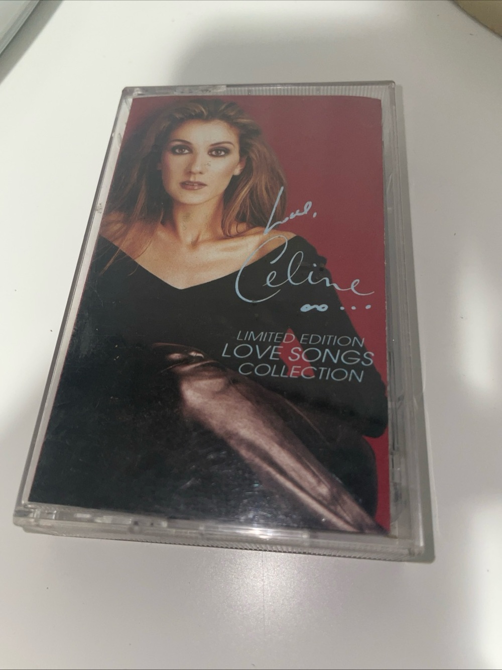 Vintage 1997 Celine Dion Love, Celine Limited Edition Love Songs Cassette Tape